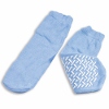 Slipper Socks; Large Sky Blue Pair